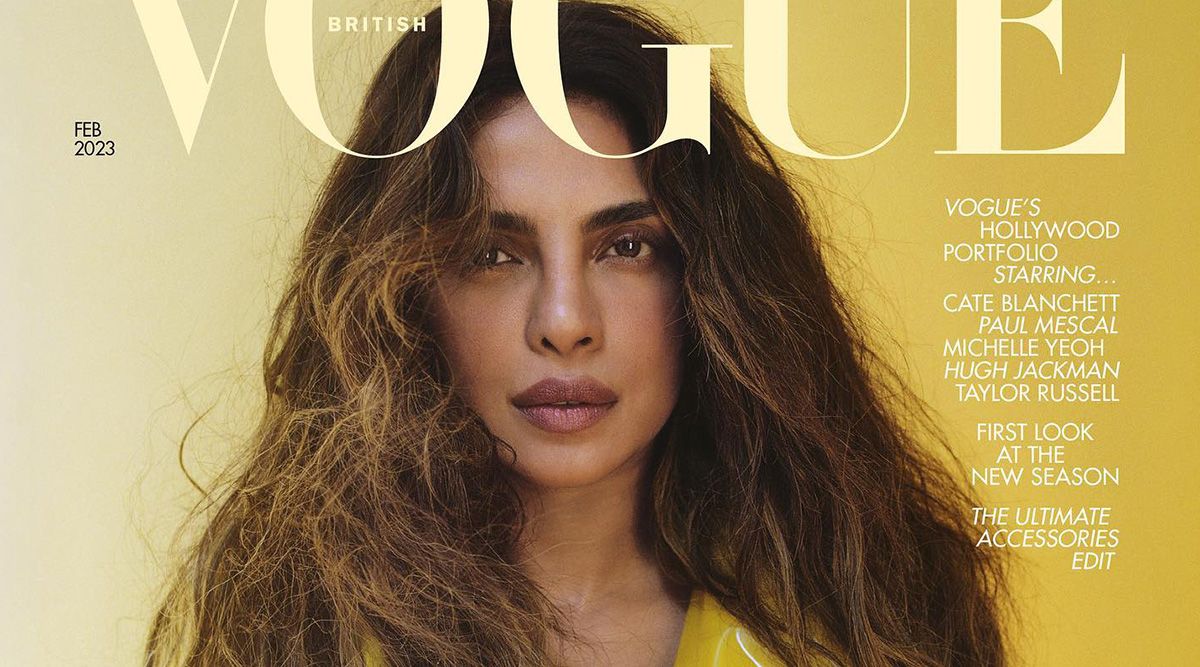 Global Superstar Priyanka Chopra Jonas is the first Indian celeb on the Cover Of British Vogue; Check out her PICS!