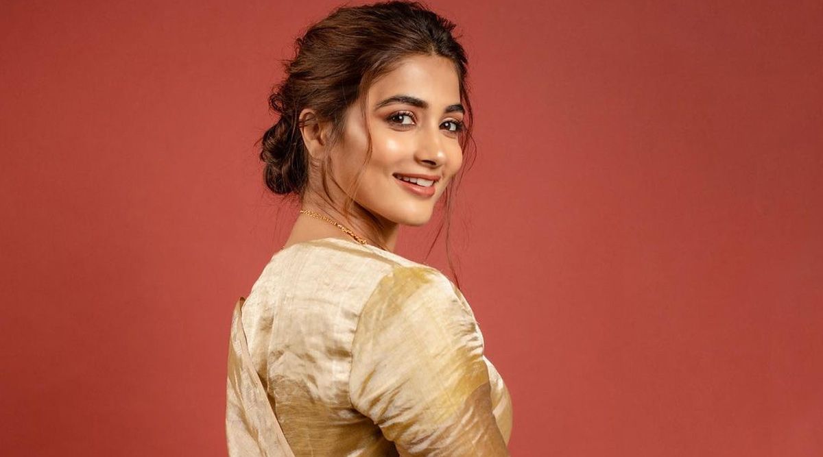 Check out Pooja Hegde’s vanity van Garba dance as she fears missing out because of her hectic shoot!