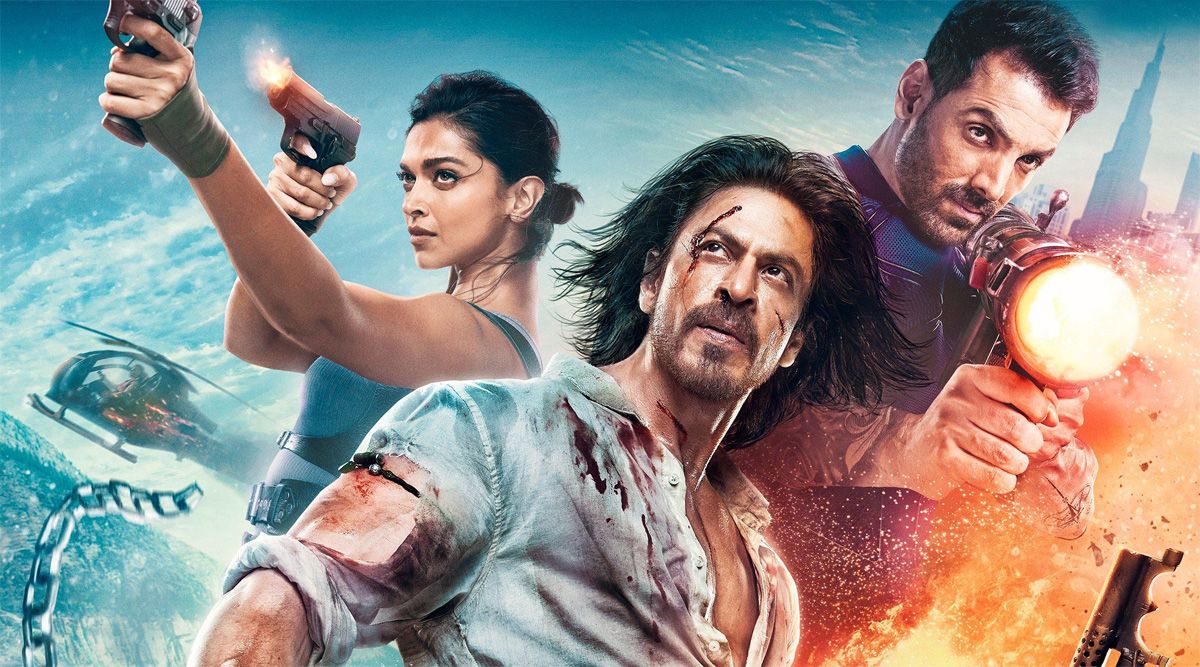 Pathaan Review: Led by charismatic performances by Shah Rukh Khan, Deepika Padukone, and John Abraham, Pathaan is an unrestrained, slick, and thoroughly entertaining action thriller