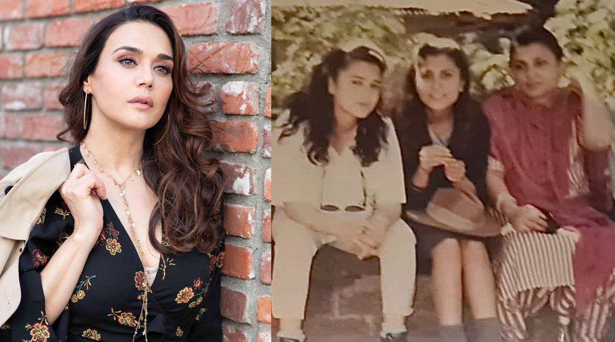 Preity Zinta shares a blurry photo of herself with friends as she reminisces her college days