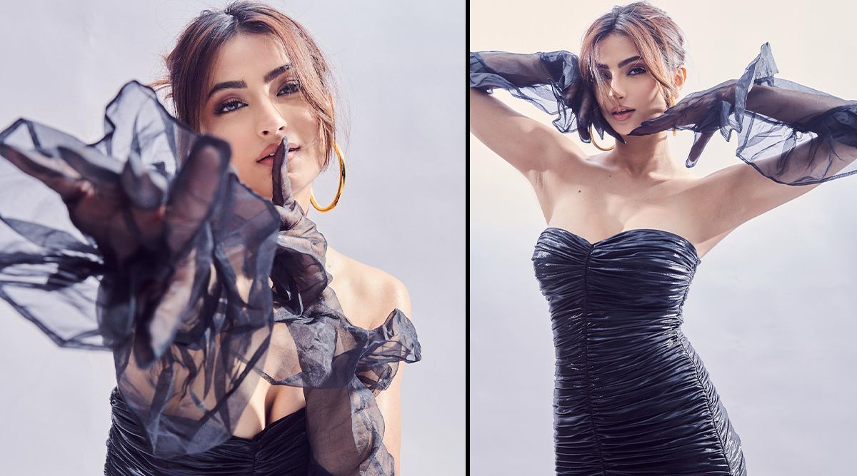 Ooh La La! Palak Tiwari Raises OOMPH As She Poses In a Sultry Black Bodycon (View Pics)