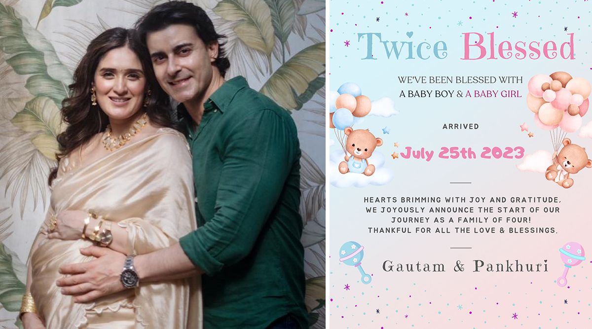 Congratulations! Pankhuri Awasthy And Gautam Rode Cherish Parenthood As They Welcome Adorable TWINS! (View Post)