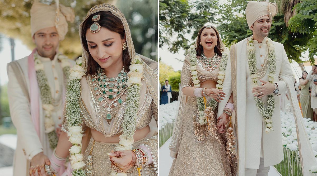 A Fairytale Wedding: Parineeti Chopra And Raghav Chadha Shares FIRST Wedding Photos, Says ‘Been Waiting For This Day…’ (View Pics)