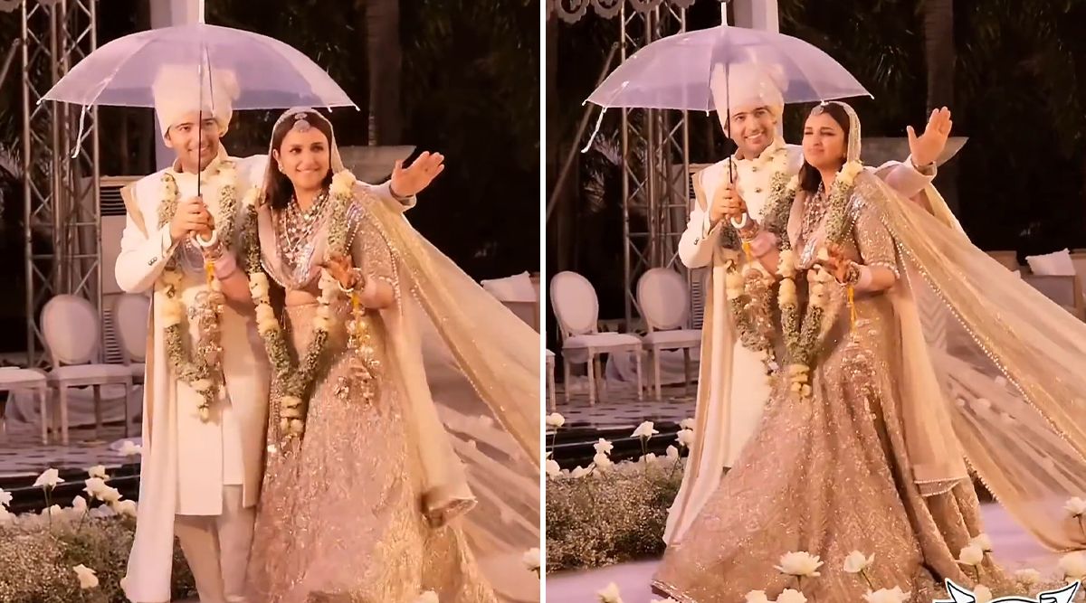 Parineeti Chopra And Raghav Chadha Wedding: ‘THIS’ Is How The Couple Walked Down The Aisle! (Watch Video)