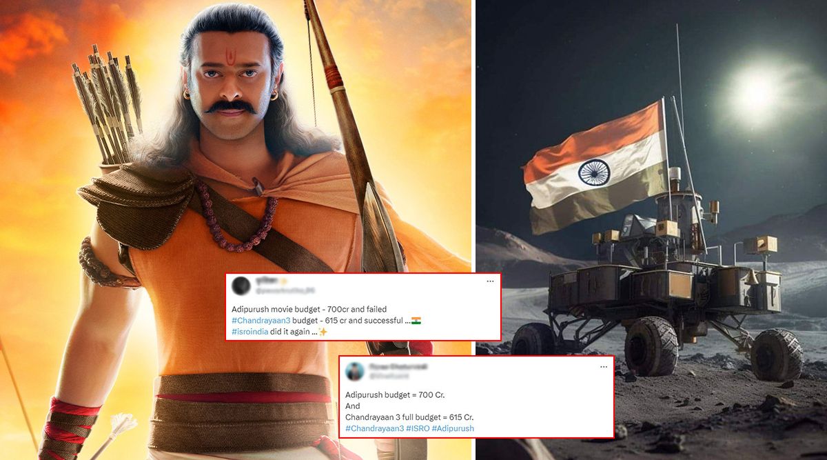 Trolls Get New Weapon To Attack Prabhas' 'Adipurush' As Chandrayaan-3 Successfully Lands On Moon! (View Tweets)