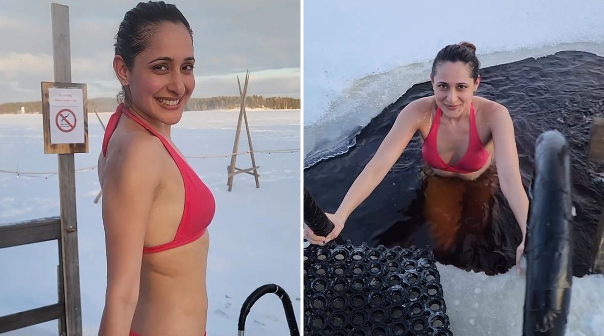 Pragya Jaiswal Dives Into -15-Degree Celsius Ice Bath And Adventurous Journey In Finland (Watch Video)