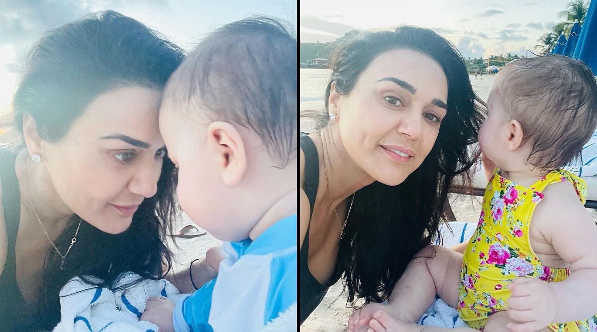 Preity Zinta pens a heartfelt note on Instagram for her twin's first birthday