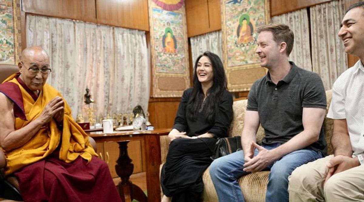 WOW! Preity Zinta, Husband Gene Goodenough Get Clicked With Dalai Lama (View Pics)