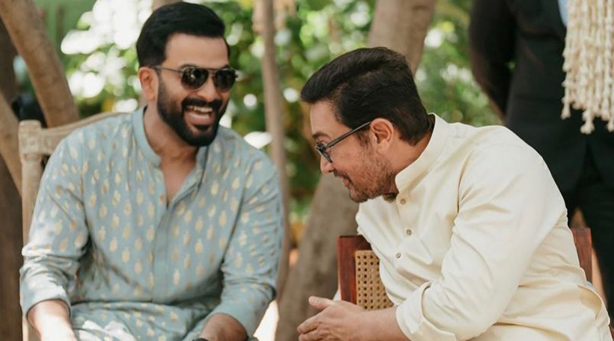 Prithviraj Sukumaran calls superstar Aamir Khan his IDOL by sharing a candid pic with him; Check out PIC Inside!