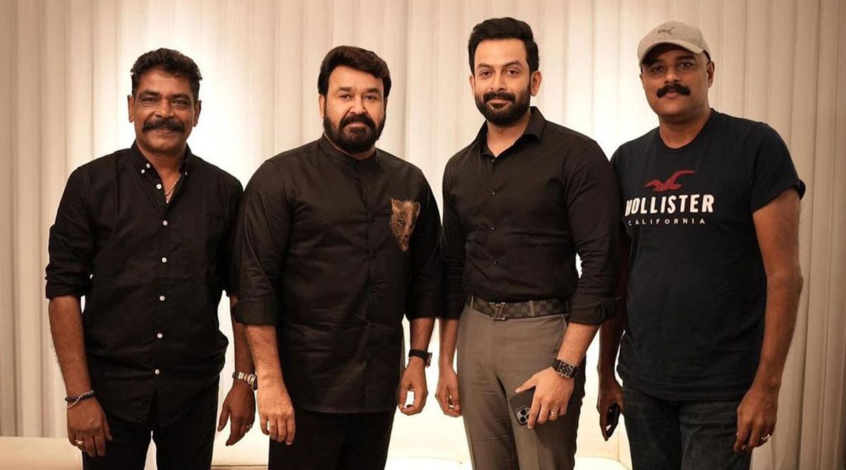 Lucifer 2: Prithviraj Sukumaran treats fans by sharing a picture with Mohanlal; announces the beginning of the film