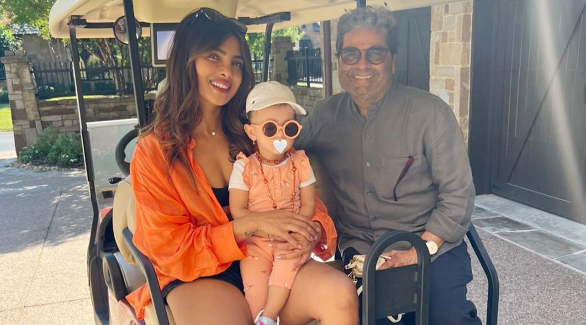 Priyanka Chopra Gets A Surprise Visit From Vishal Bhardwaj In The US, There Photo With Malti Is Too Cute To Miss