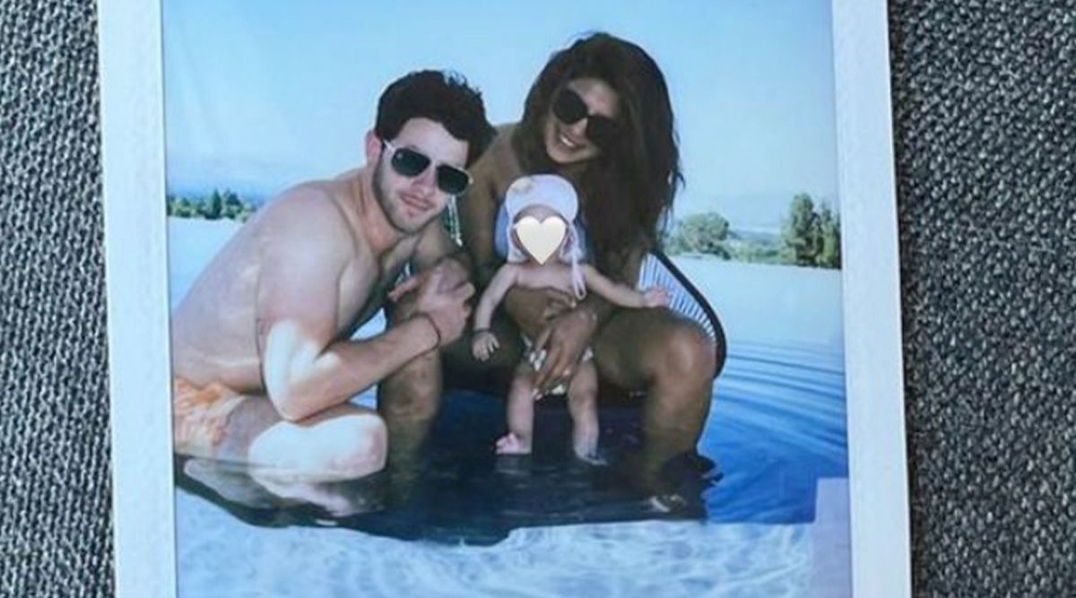 Priyanka Chopra shares a poolside post with Nick and daughter Malti