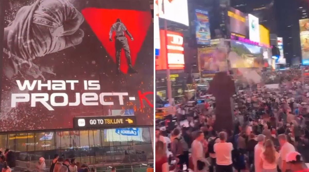 Project K: Prabhas, Deepika Padukone’s Poster Ligjts Up Times Square In NYC 