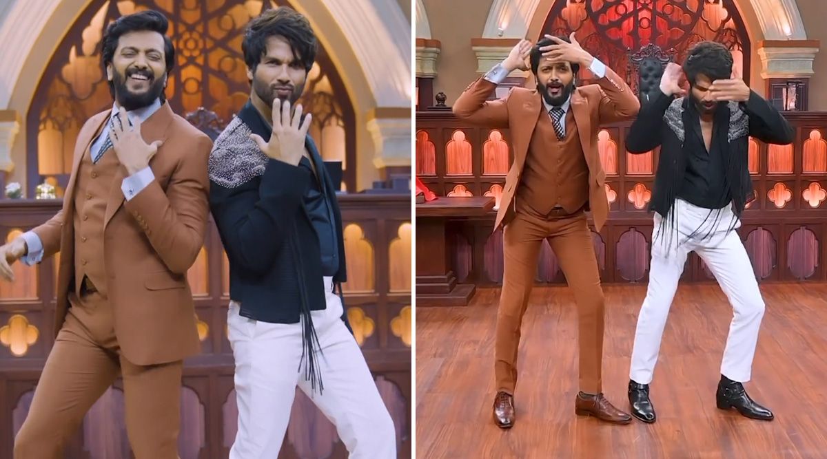 Riteish Deshmukh and Shahid Kapoor lighten up the stage with groovy moves on VED LAVLAY song; Read More!