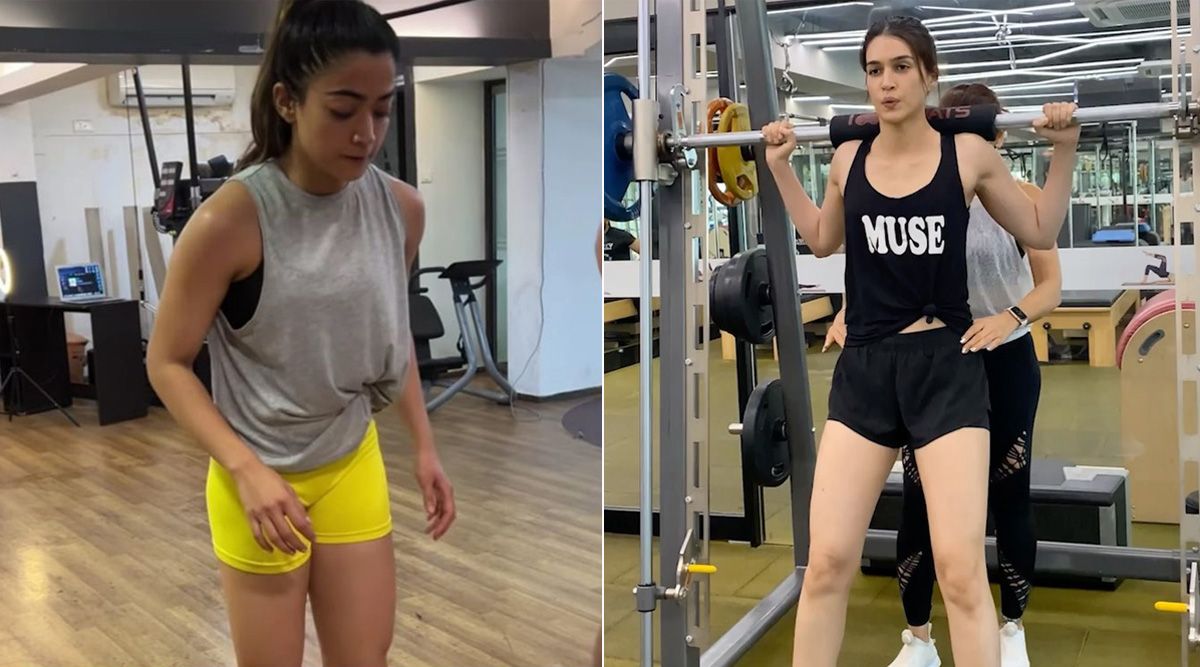 Monday Motivation: Rashmika Mandanna and Kriti Sanon proved that working out can also be enjoyable. Take A Look
