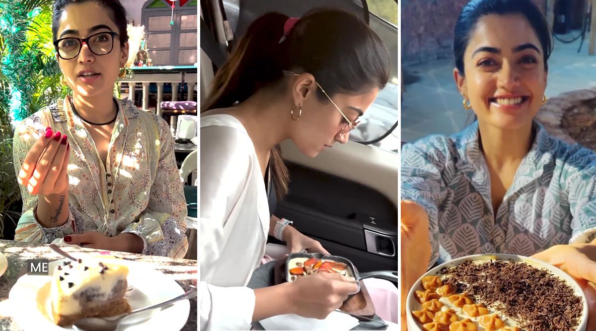 Rashmika Mandanna is a true DESSERT lover and THIS video is proof that she can't live without it!