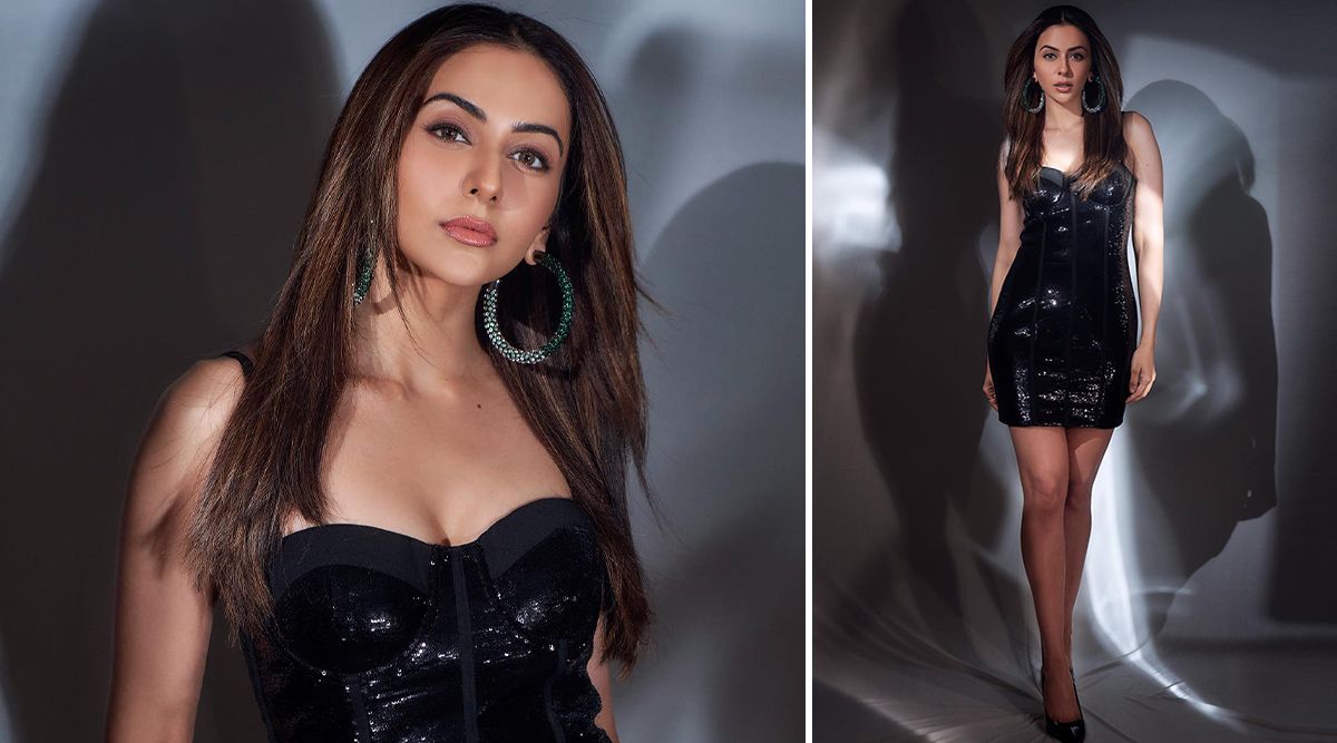 Rakul Preet Singh is here to take away your midweek blue with gorgeous photos in her BLACK and BLING dress