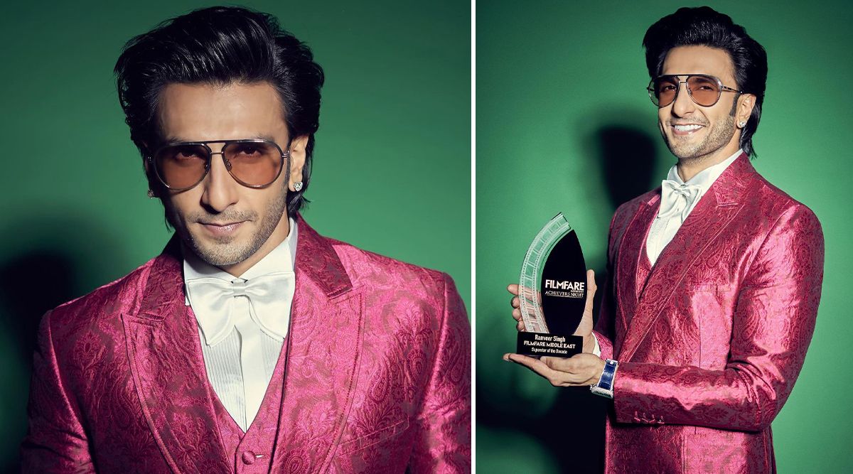 Ranveer Singh says he is honored to receive the ‘Superstar of the Decade’ in front of his parents; Check his post!