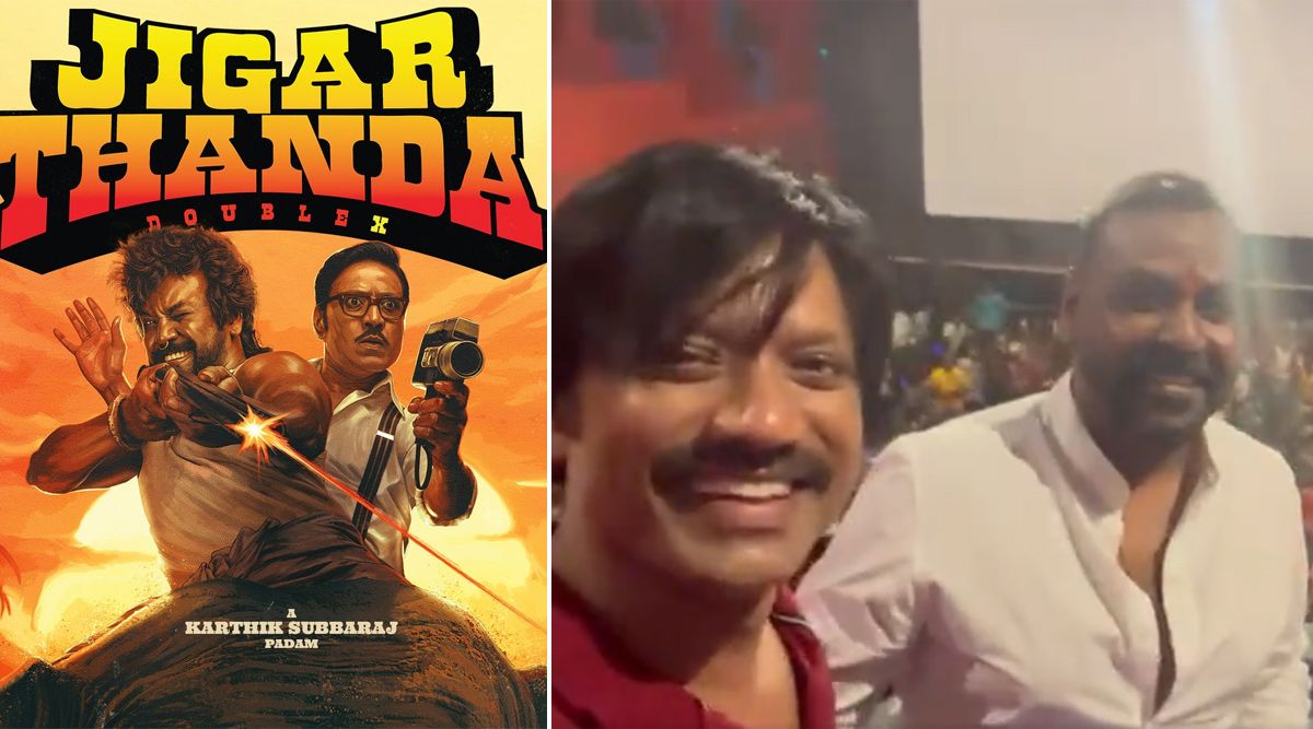 Jigarthanda Double X: Raghava Lawrence, Karthik Subbaraj And S J Suryah Pay Surprise Visit To Fans In Theatres!