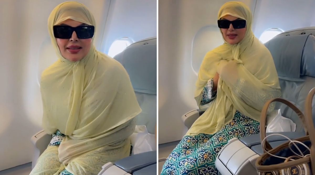 Oh No! Rakhi Sawant UPSETS Netizens As She ANNOUNCES To Perform Umrah; Says, ‘100 Chuhe Khake Billi Haj Ko Chali’ (Watch Video)