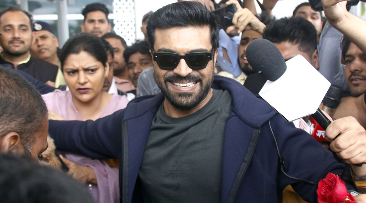 Ram Charan Is Greeted With A Loud Cheer At Delhi International Airport! (View Post)