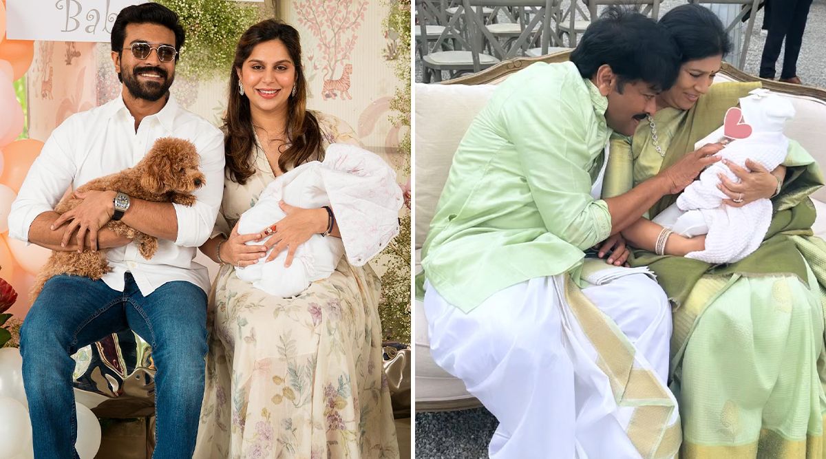 AWW! Ram Charan And Upasana Konidela’s Daughter Klin Kaara Spends Happy Times With Grandparents! (View Pic)