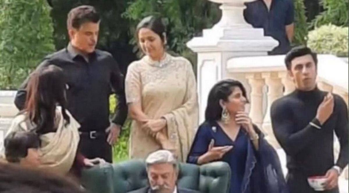 Ranbir Kapoor and Anil Kapoor's look from Animal shoot at Pataudi Palace leaked