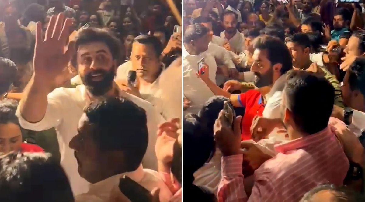 Tu Jhooti Main Makkar: Ranbir Kapoor SURPRISES Fans As He Crashes Into Theatre Screening The Film, Clicks Pictures With Them (Watch Video)
