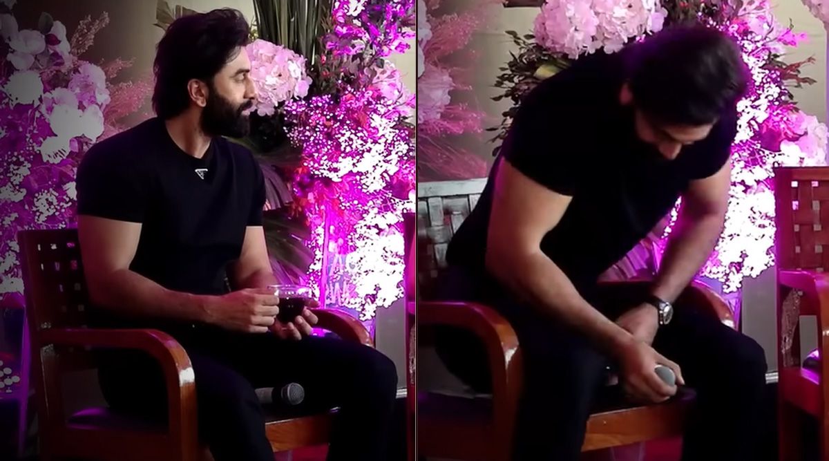 Oh No! Ranbir Kapoor By Mistakenly Spilt Hot Coffee Between Legs (Watch Video)