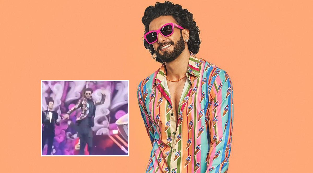 Ranveer Singh Tripping And FALLING Into A ‘Dhol’ While Performing At An Award Function Is The Most HILARIOUS THING On The Internet Today! (Watch Video)