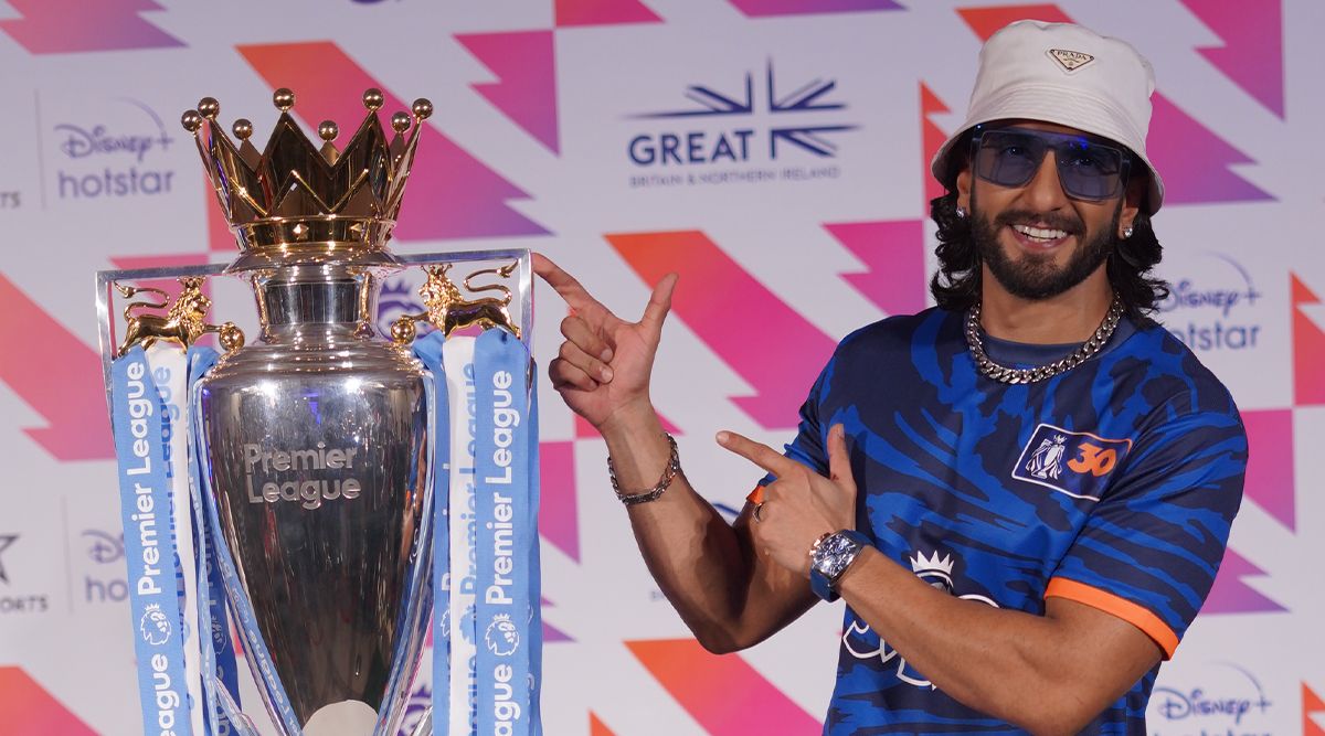 Ranveer Singh Seen At Premier League 30 Event At JW Marriott