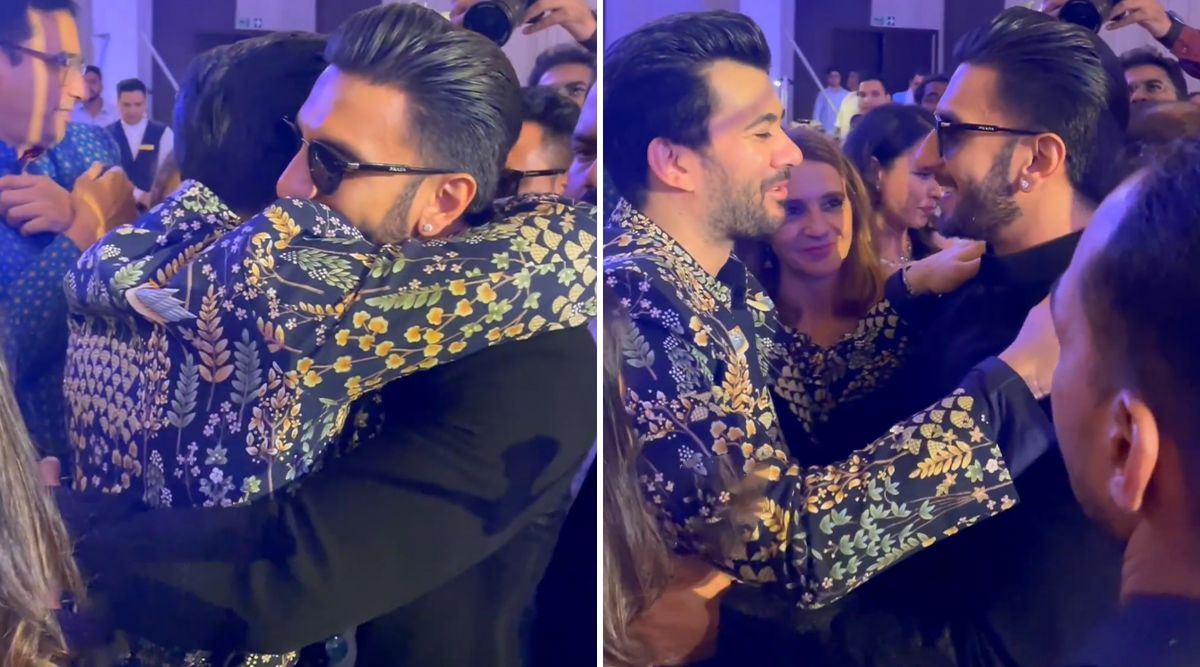 Karan Deol - Drisha Acharya Wedding: Ranveer Singh Sets The Dance Floor On Fire With His KICKASS Moves! (Watch Video)