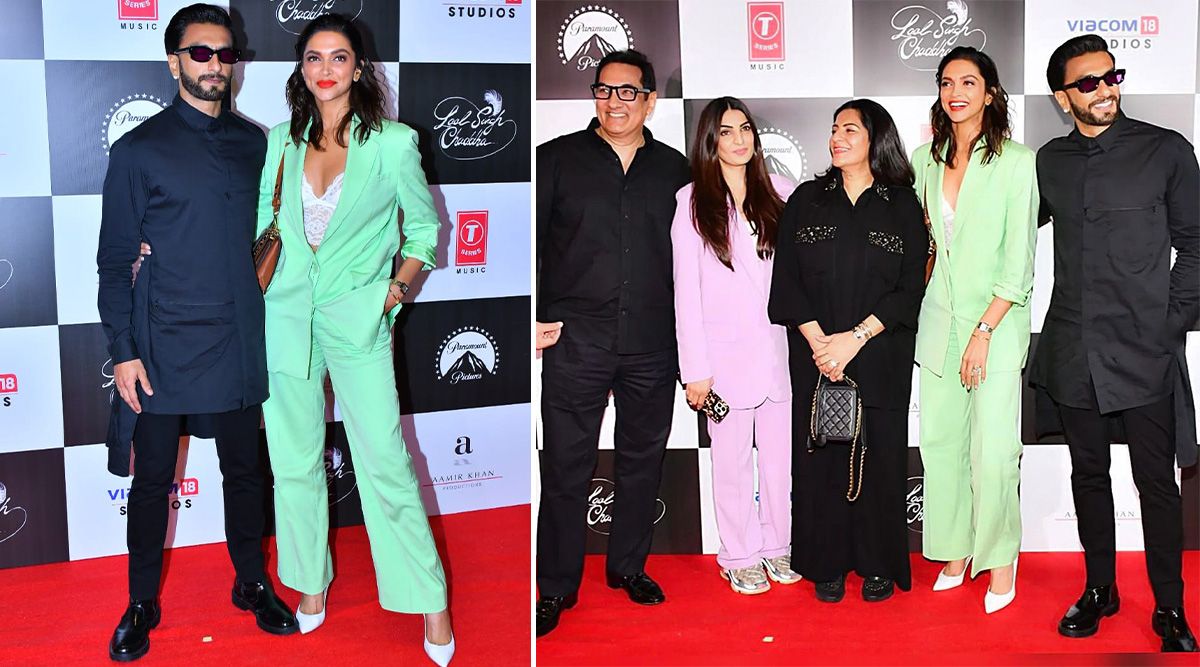 Ranveer Singh and Deepika Padukone become showstoppers on the ‘Laal Singh Chaddha’ red carpet
