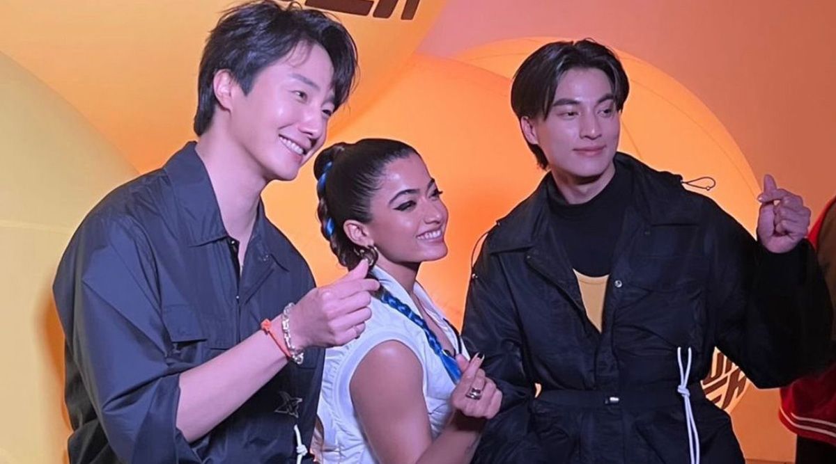 Rashmika Mandanna shares pictures with Korean star Jung II-woo,others at the Milan Fashion Week; Fans are blown away