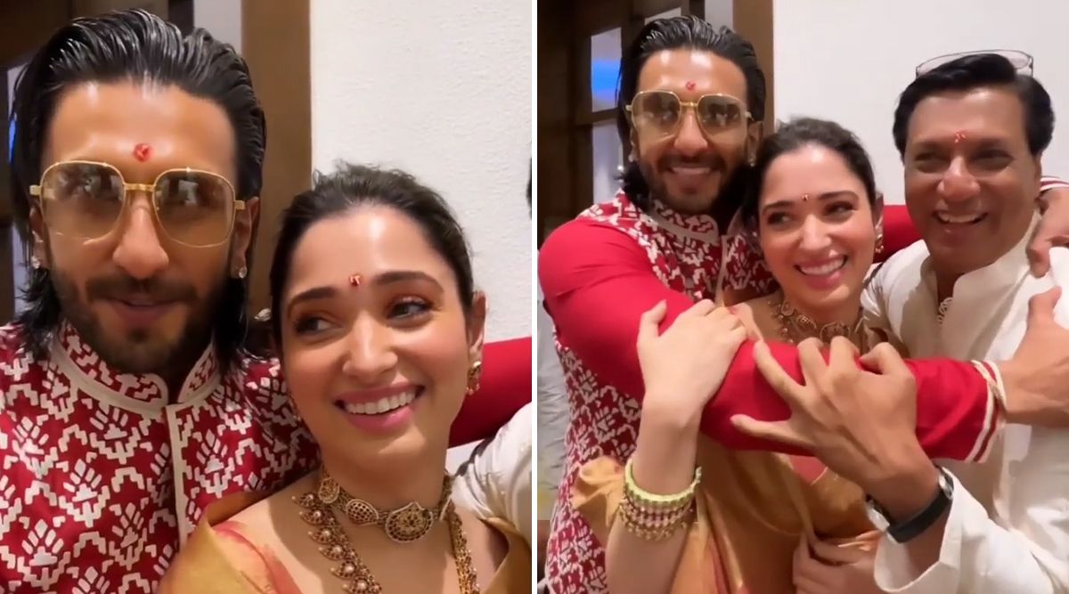 Ranveer Singh calls Tamannaah Bhatia his new protector: ‘I feel a lot protected today as I am with my Babli Bouncer’