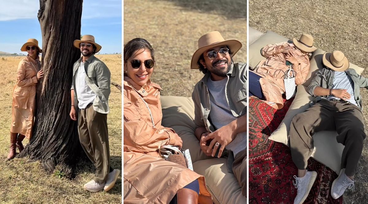 Ram Charan & wife Upasana bask in the sun, enjoy wildlife on their African holiday