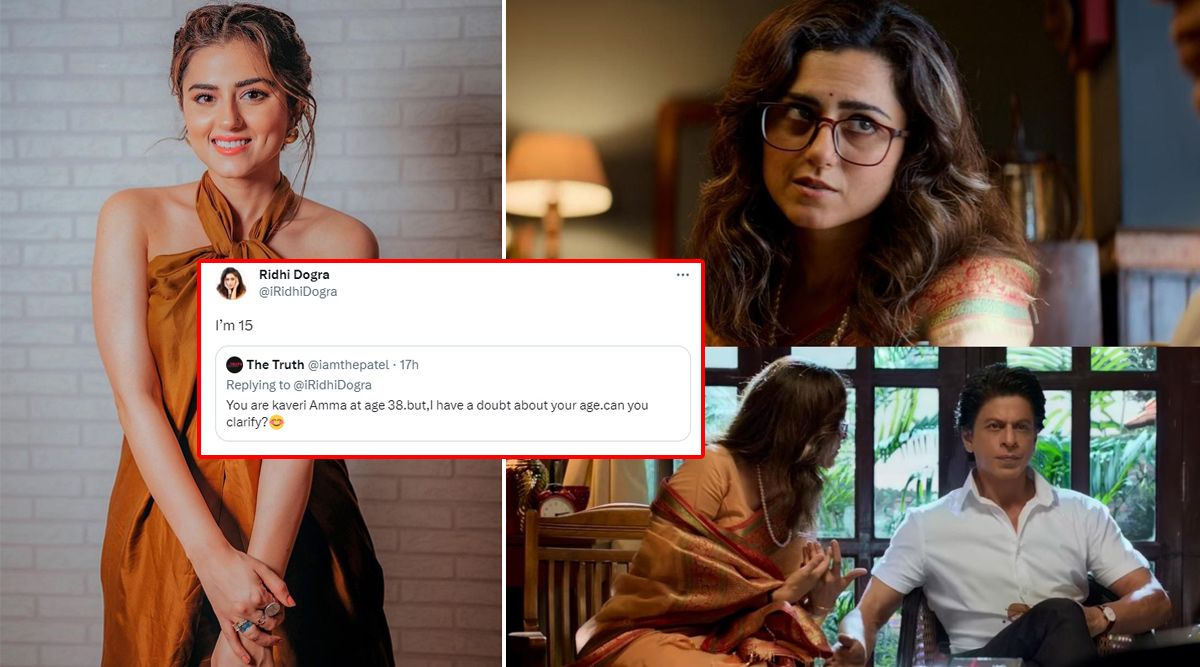 Jawan: Ridhi Dogra's Epic REACTION To Hilarious MEME About Her Role As 'Kaveri Amma' In Shah Rukh Khan's Film! (View Tweets)