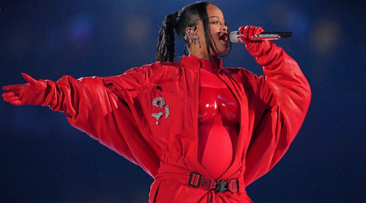 Rihanna flaunts her baby bump at Super Bowl 2023 and discloses news of pregnancy with second child; PICS within!
