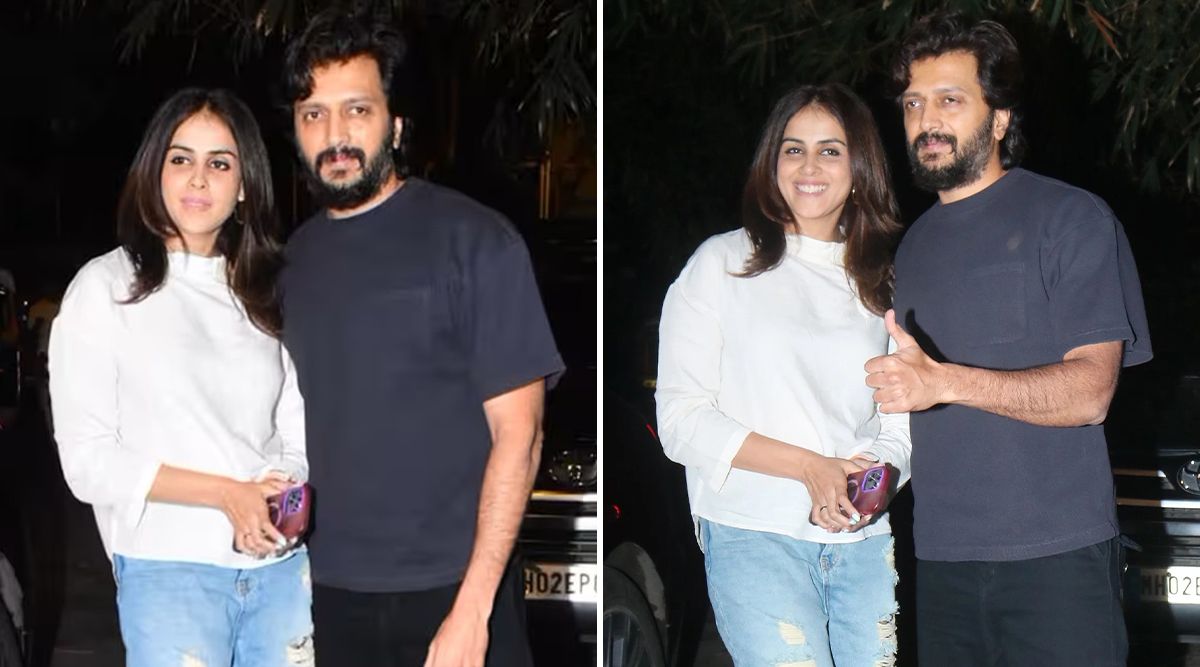 Mission Raniganj Screening: Riteish Deshmukh And Genelia Deshmukh Make A Loving Entrance With Adorable Gesture! (Watch Video) 