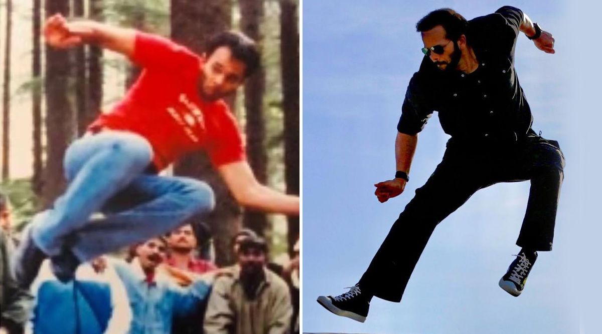 Rohit Shetty Birthday Special: The Director's ‘Then And Now’  Picture Performing An A DAREDEVIL STUNT Is The Most INTRUGUING Thing On The Internet Today! (View Pic)