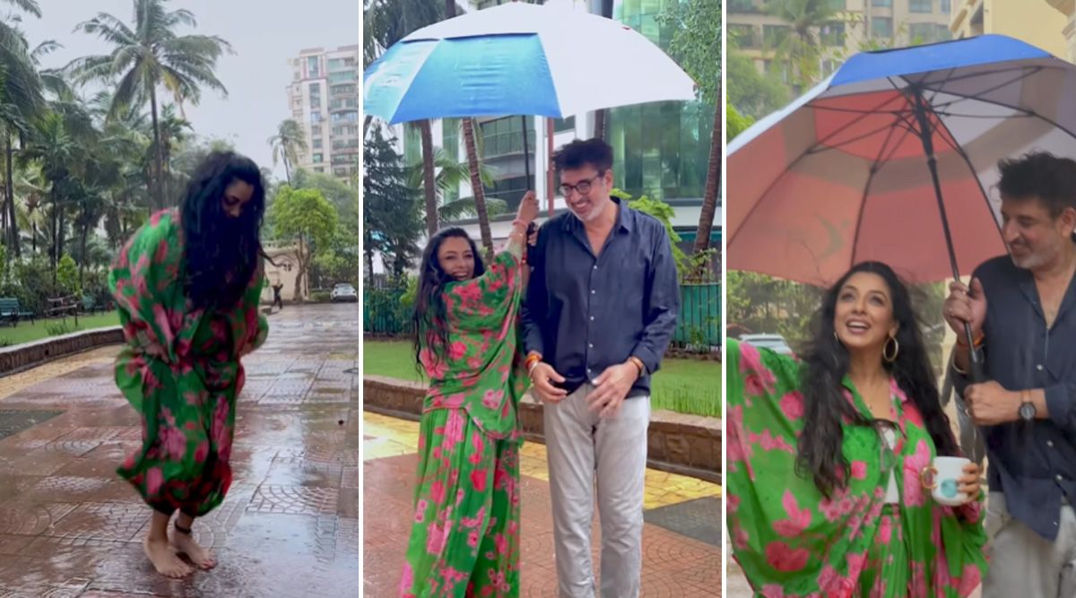 Anupamaa: Rupali Ganguly Romancing With Hubby Ashwin In Rain Leaving Netizens AWESTRUCK; Calls ‘Perfect Jodi’ (Watch Video)