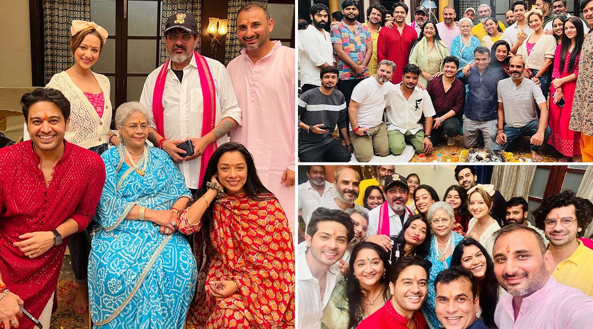 Anupamaa: Rupaliy Ganguly Starrer Family Drama Completes 1000 Episodes; Producer Rajan Shahi Performs Havan On The Set! 