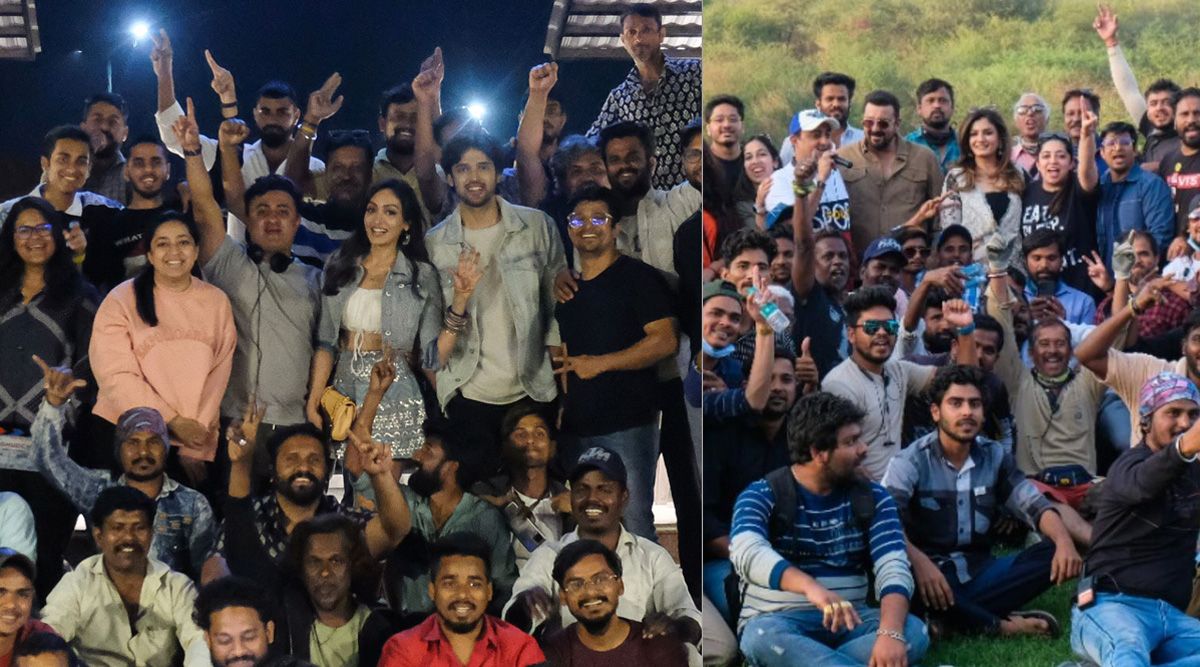 Sanjay Dutt, Raveena Tandon, and Parth Samthaan wrap up the first shooting schedule of Ghudchadi