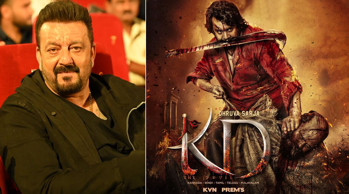 ‘KD-The Devil,’ the title teaser released by Sanjay Dutt