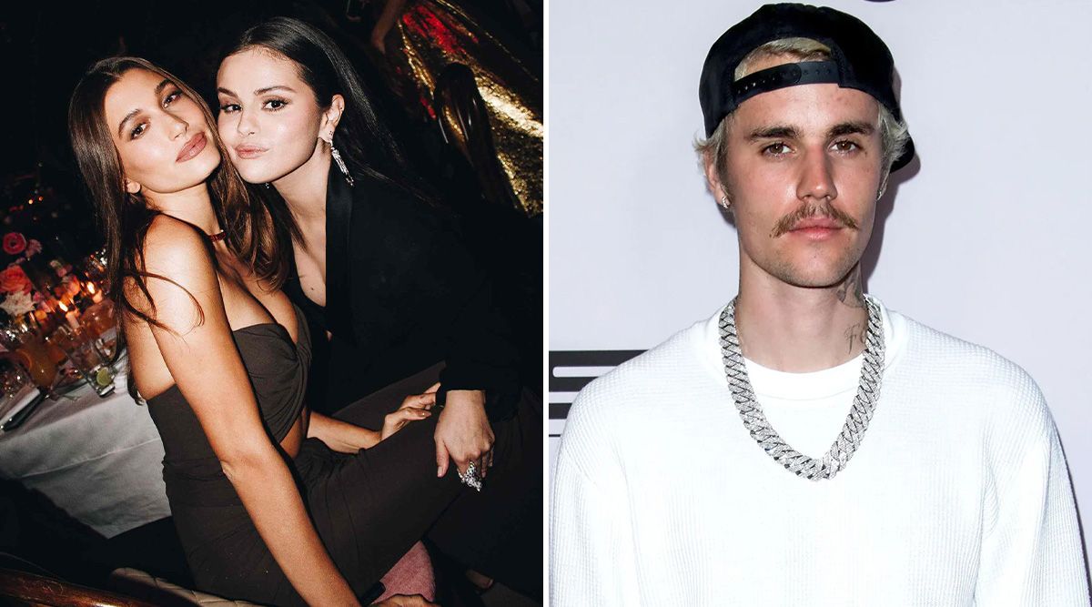 Selena Gomez and Hailey Bieber pose for their first official photos next to each other; here's Justin's reaction