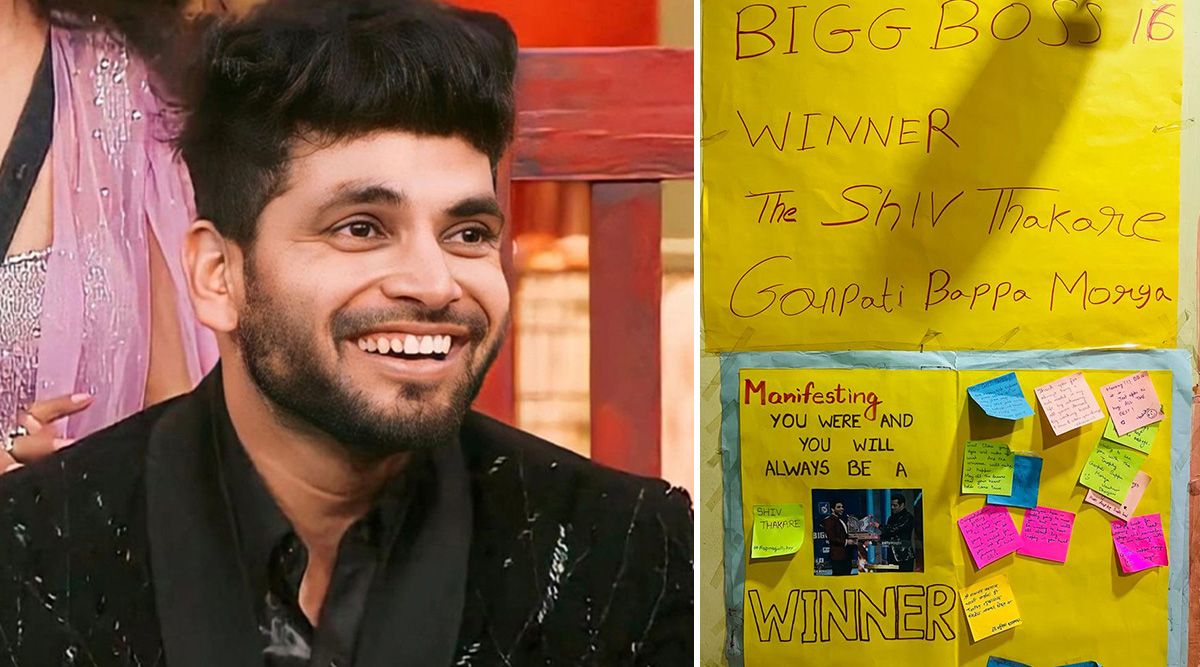 Bigg Boss 16: Shiv Thakare manifested as BIGG BOSS 16 WINNER, and PICS shout out for his cheer!