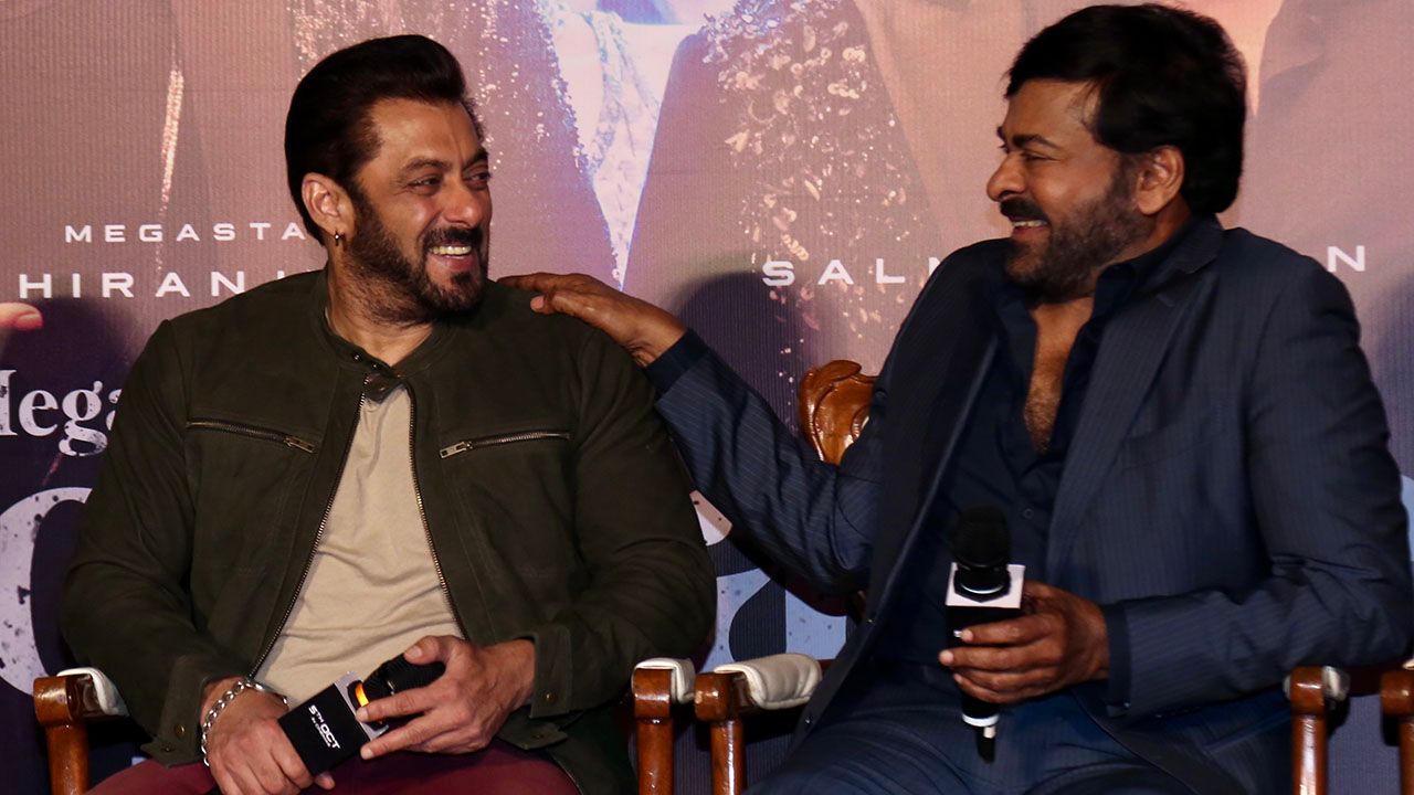 Salman and Megastar Chiranjeevi Release the Hindi Trailer for "Godfather"