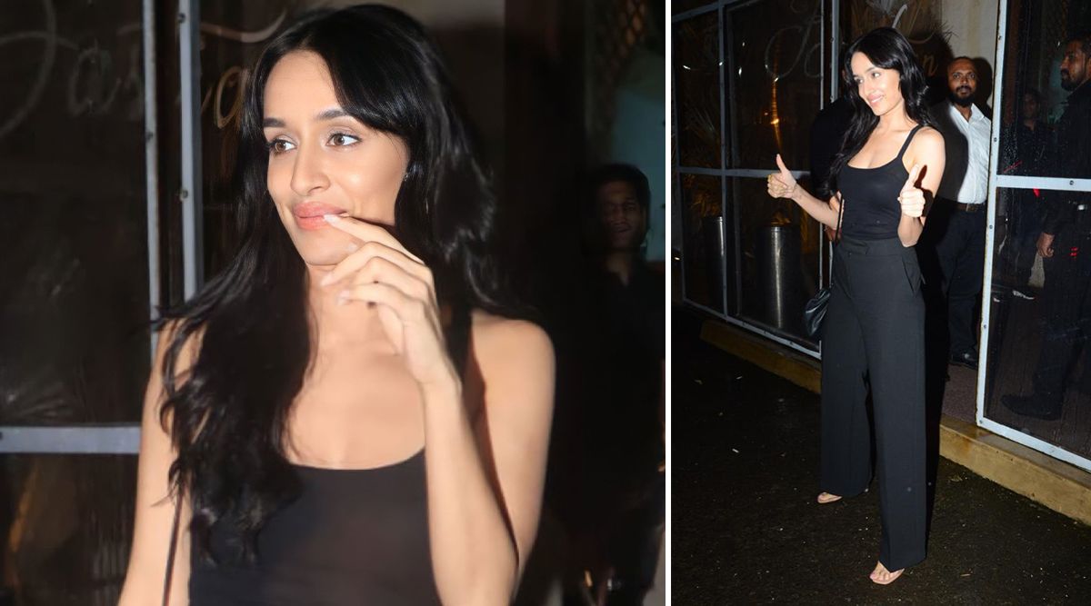 Shraddha Kapoor in a chic black outfit is simply the best