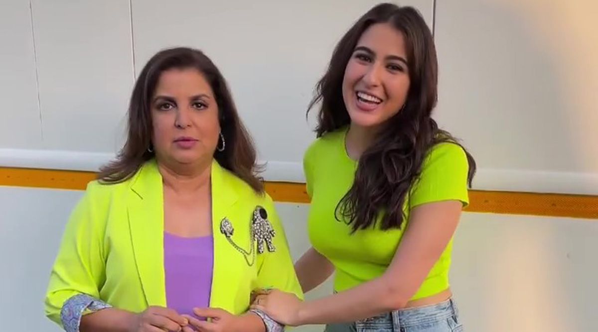 Sara Ali Khan and Farah Khan channel their inner posts and groove to the song Dil Haara like never before