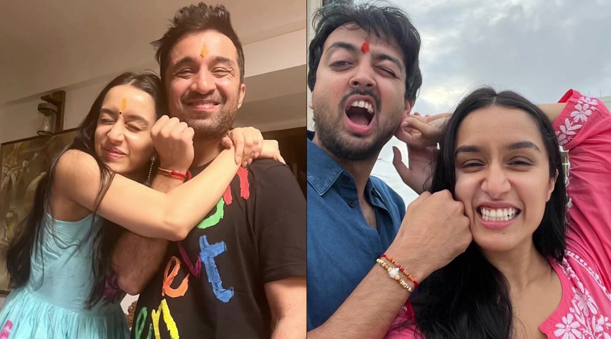 Shraddha Kapoor shares a glimpse of her Rakhi Celebration with her Brothers